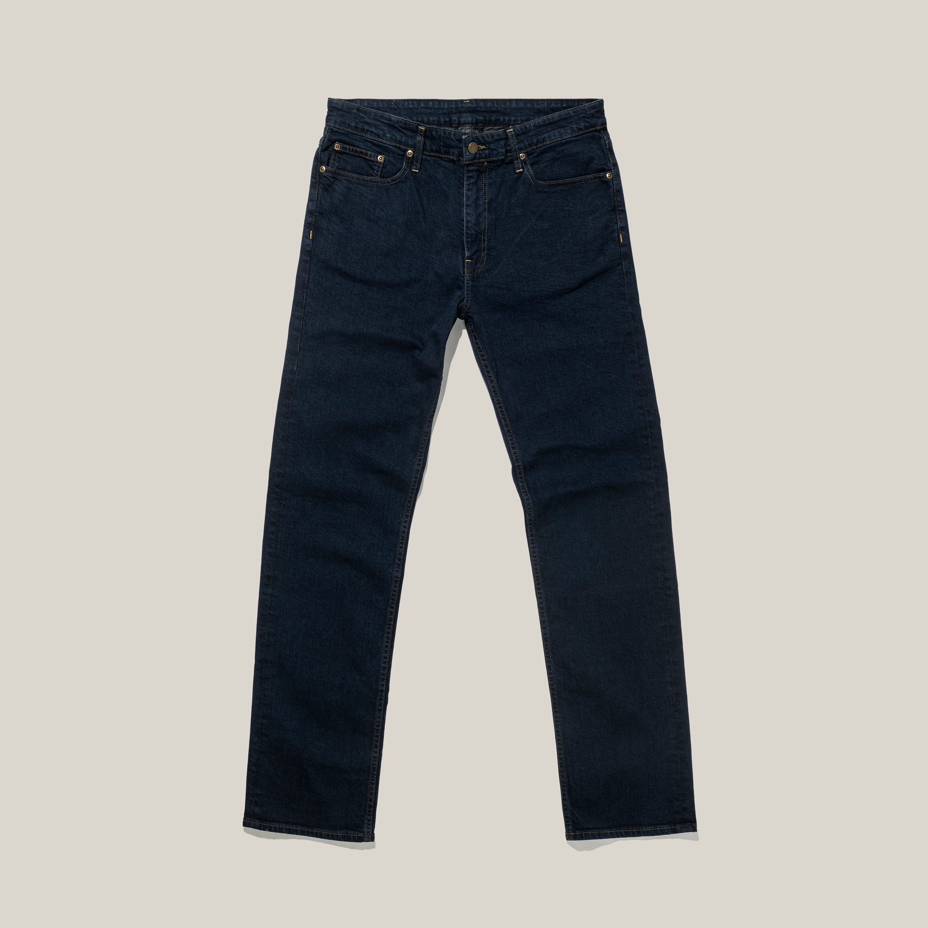 5 Pocket Denim – Relaxed Fit – Dark Wash Indigo