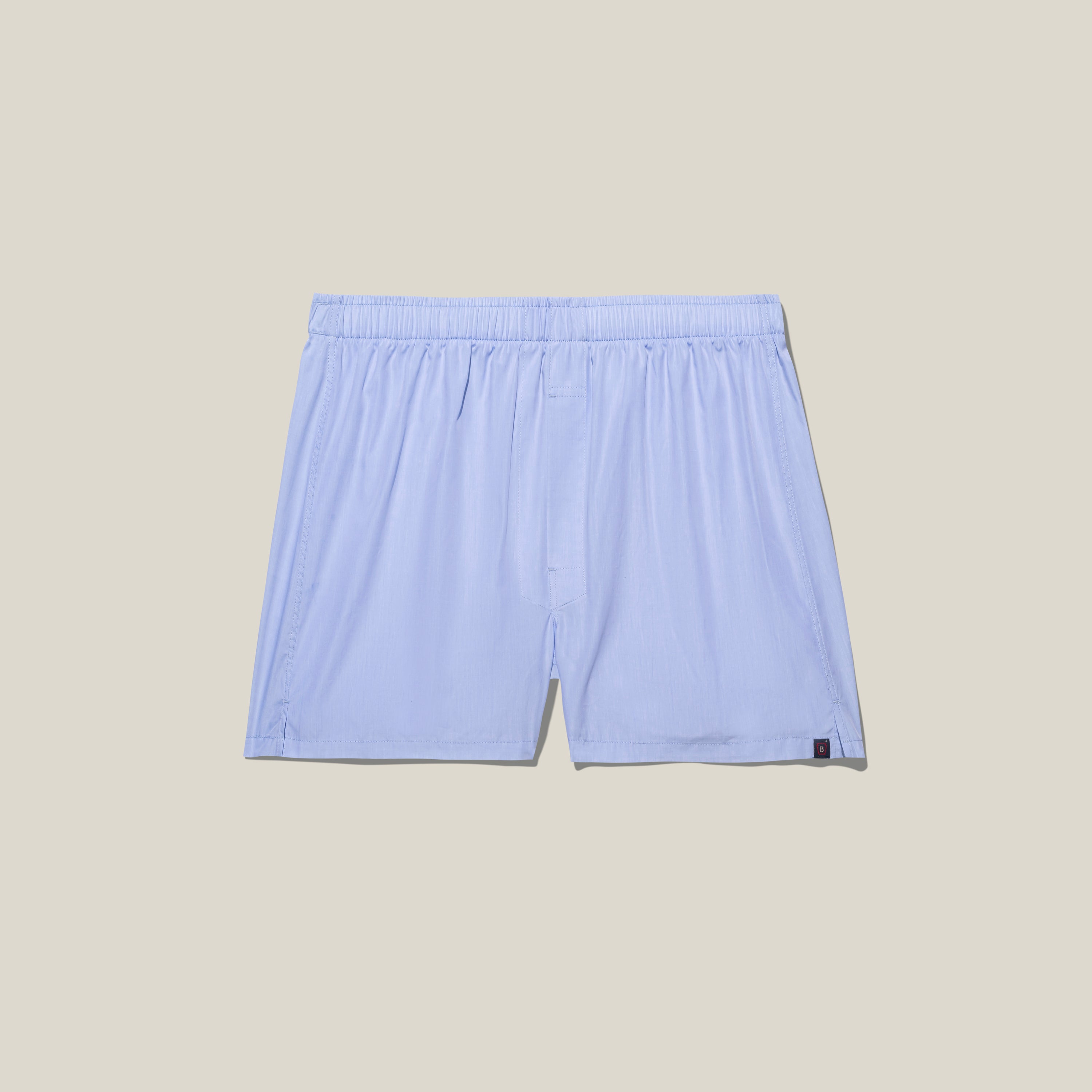 Classic Fit Boxer Striated Chambray