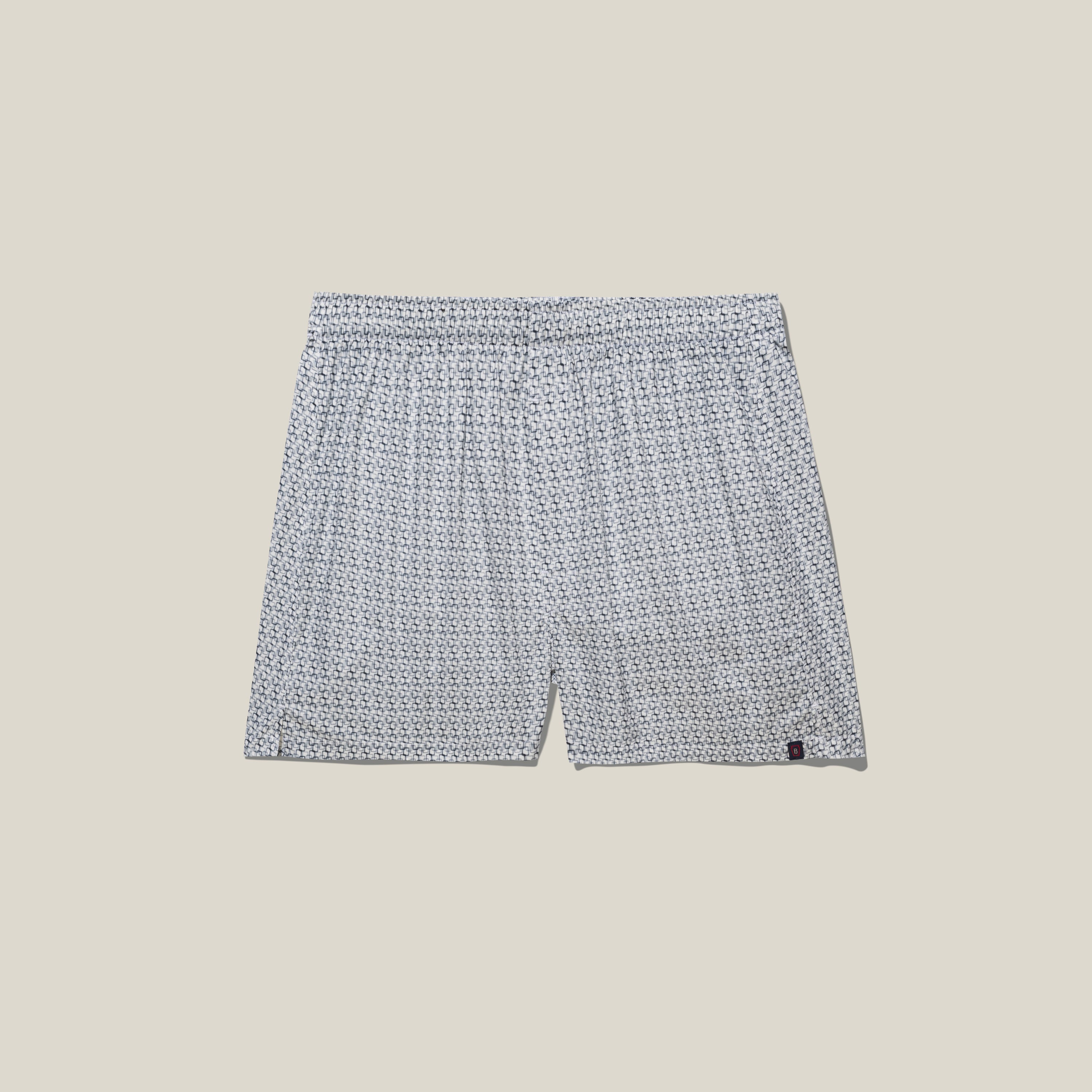 Classic Fit Boxer Rectangle Print