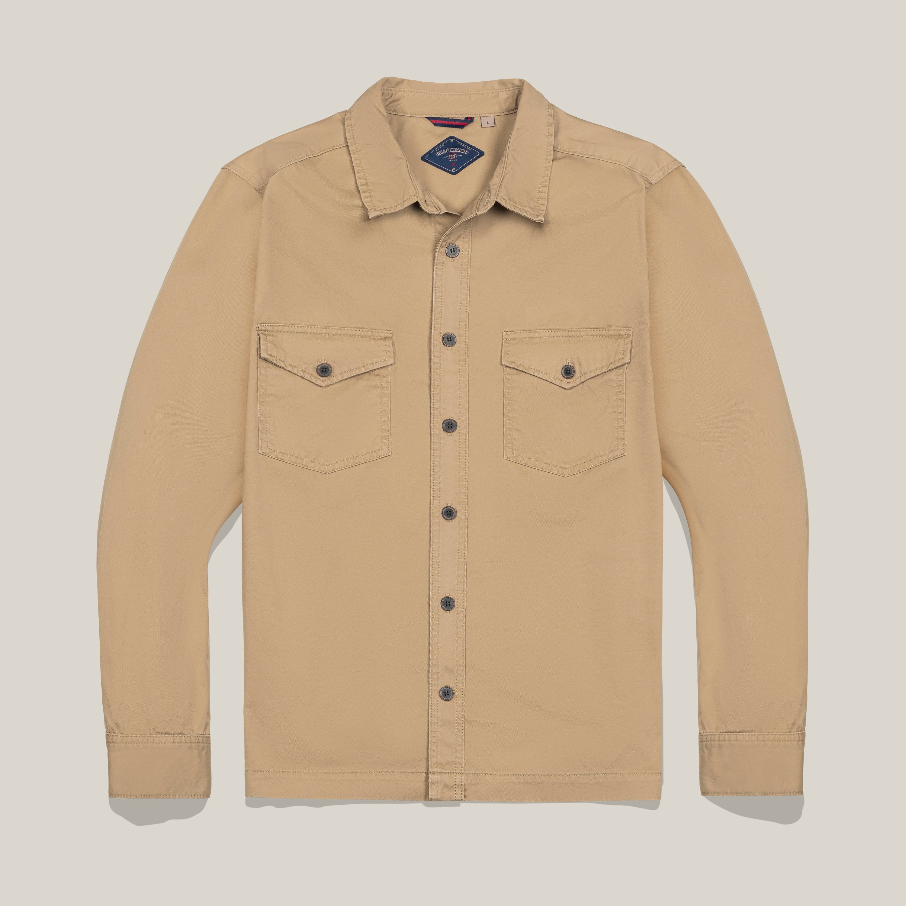 Overshirt – Classic Fit – Broken-In Twill
