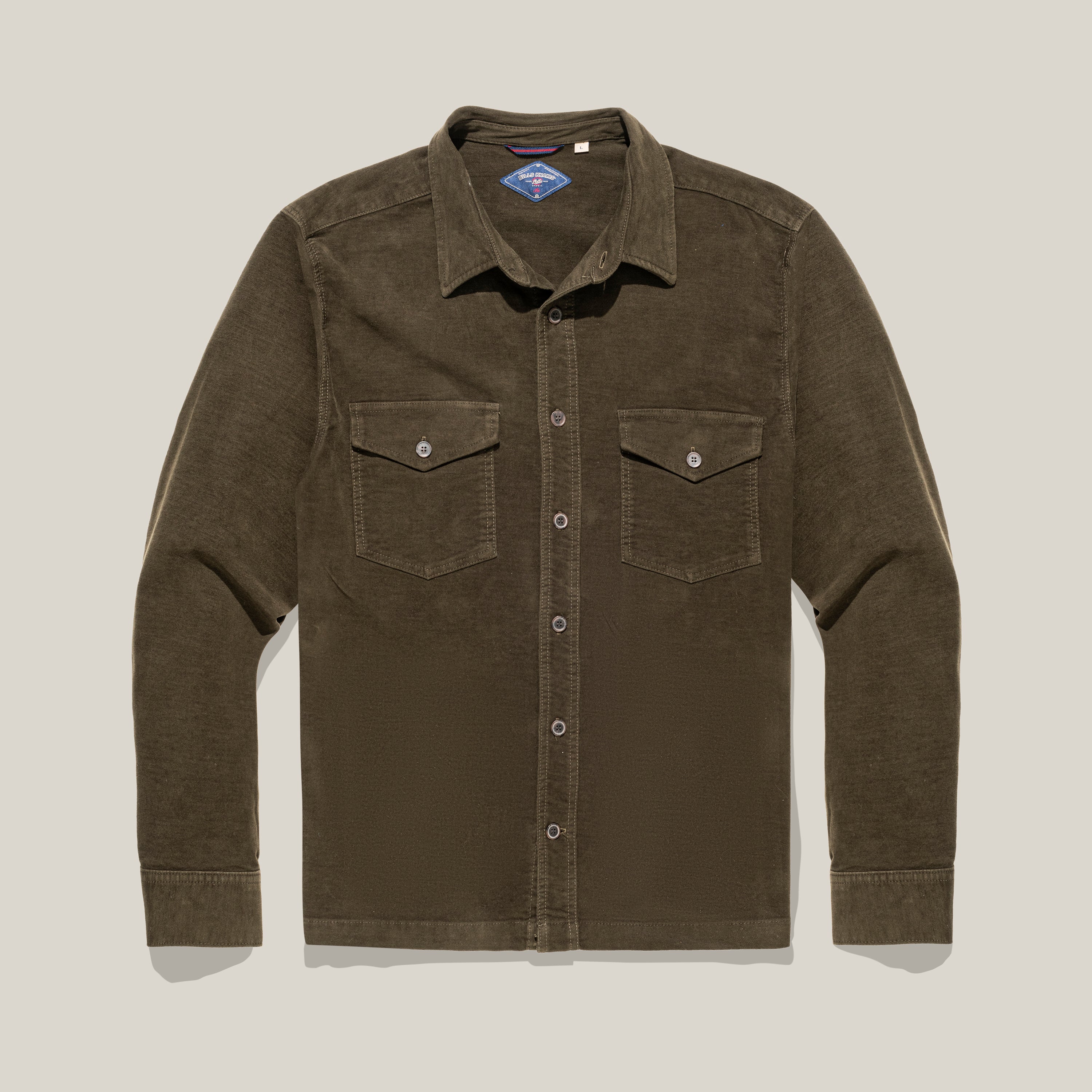 Overshirt – Classic Fit – Moleskin