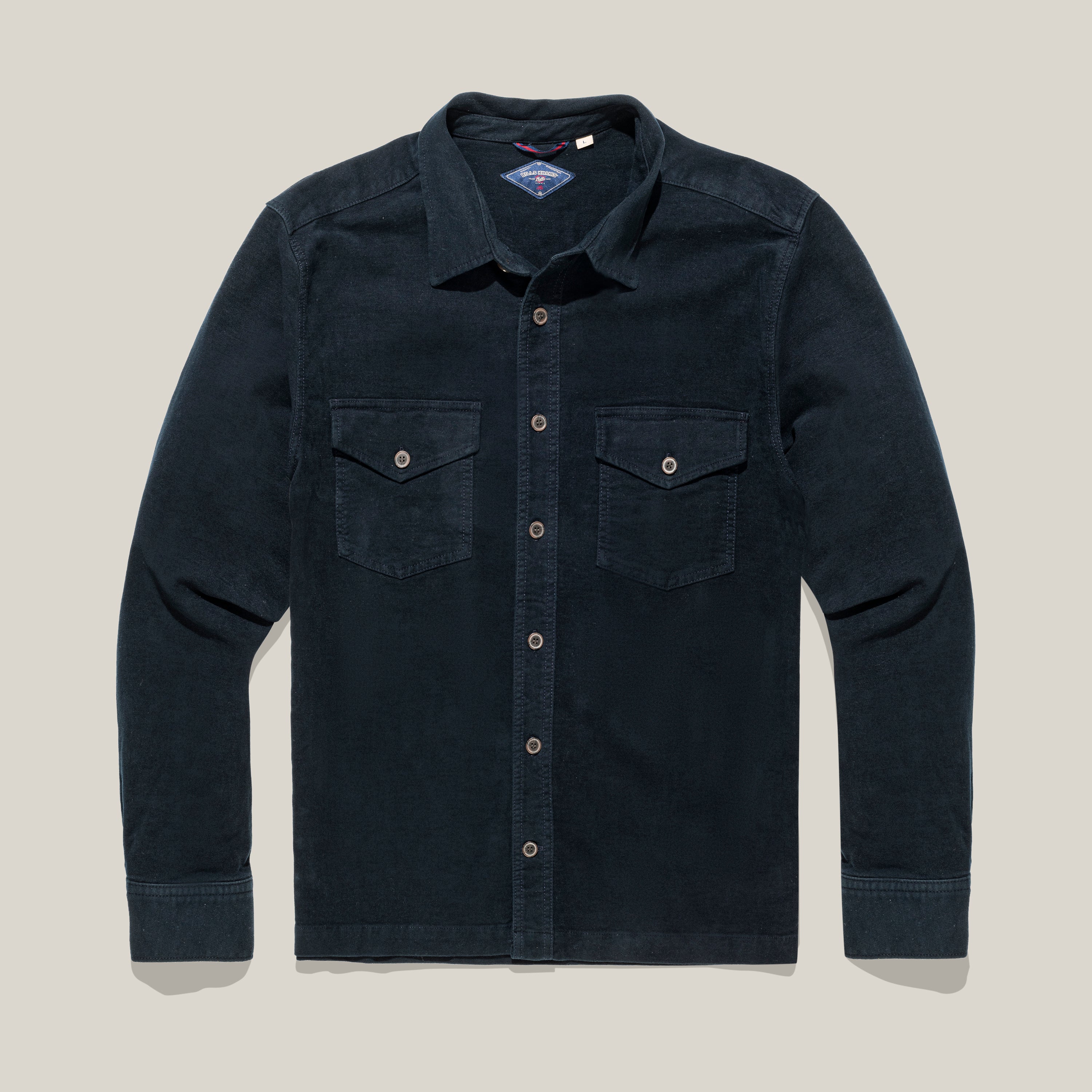 Overshirt – Classic Fit – Moleskin
