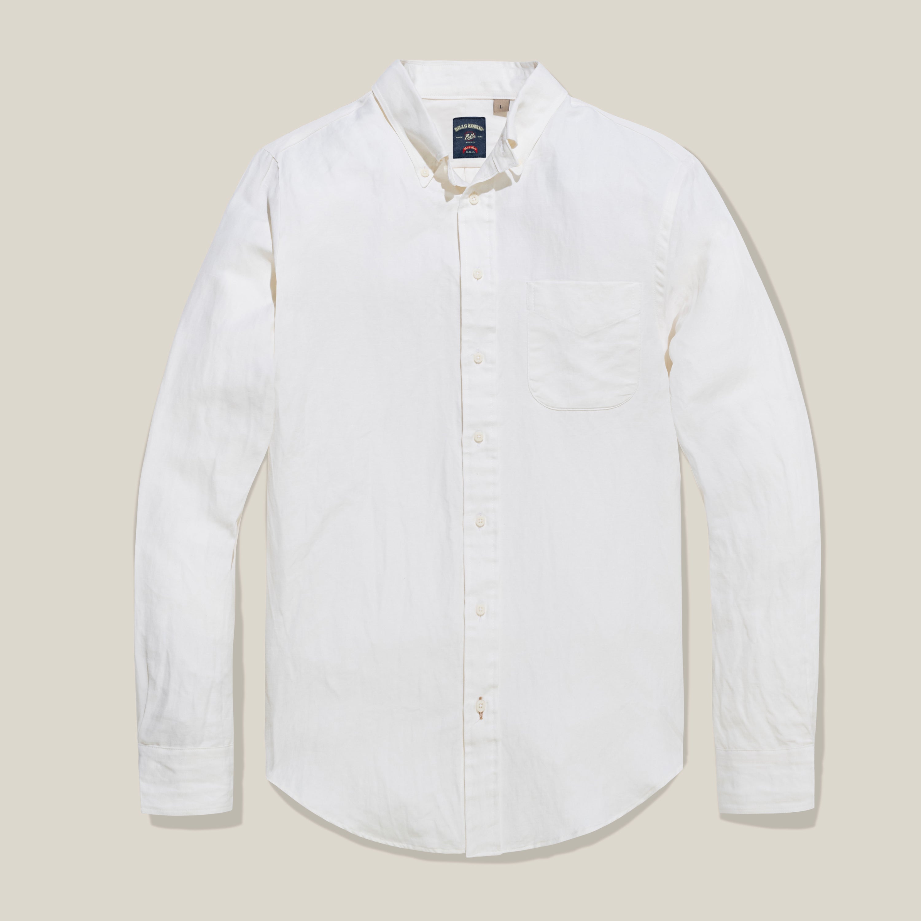 Cotton Linen Shirt – Standard Fit