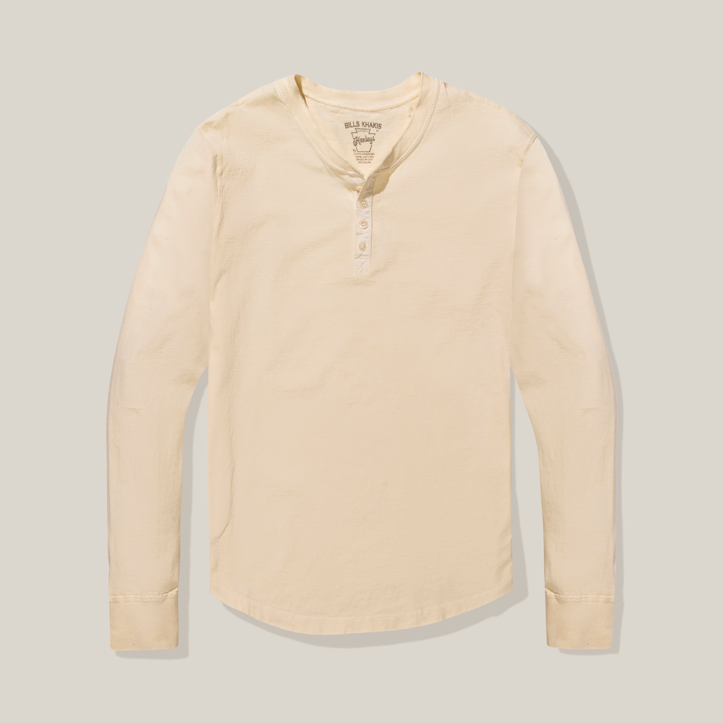Long Sleeve Henley – Standard Fit