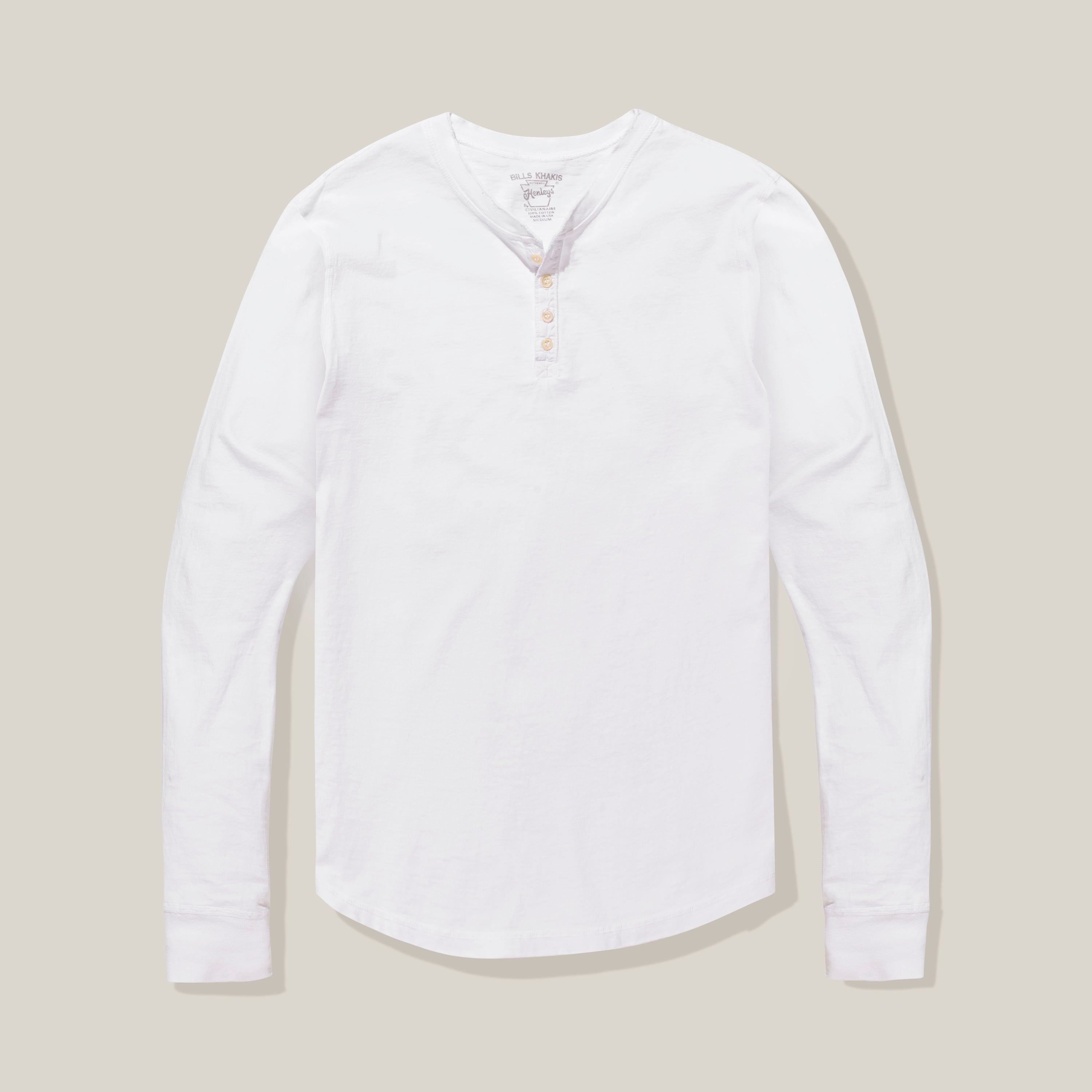 Long Sleeve Henley – Standard Fit