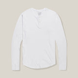 Lightweight Slub Cotton Henley – Standard Fit