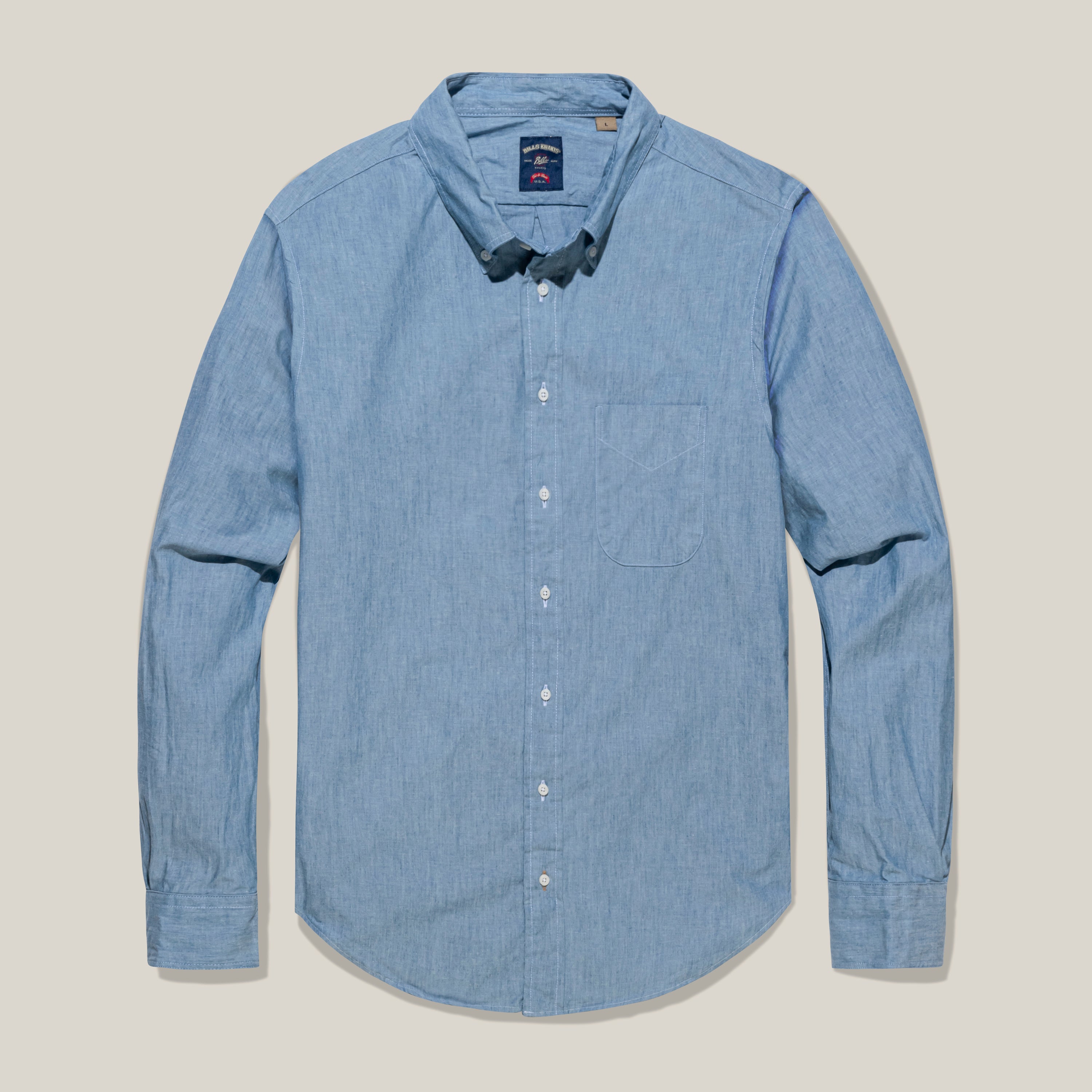 Bleached Chambray Shirt  – Standard Fit