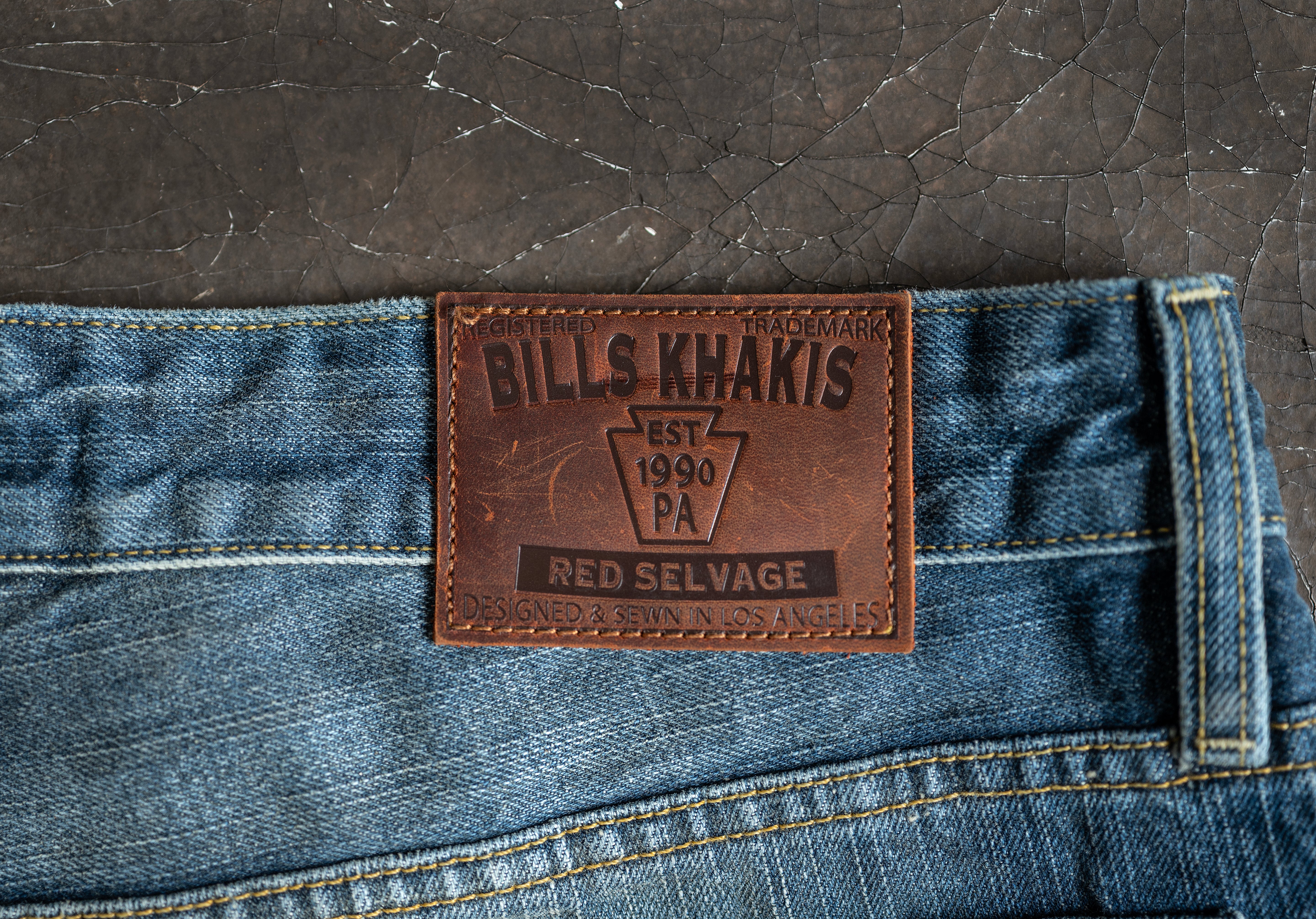 Small Batch – Red Selvage Denim – Straight Fit