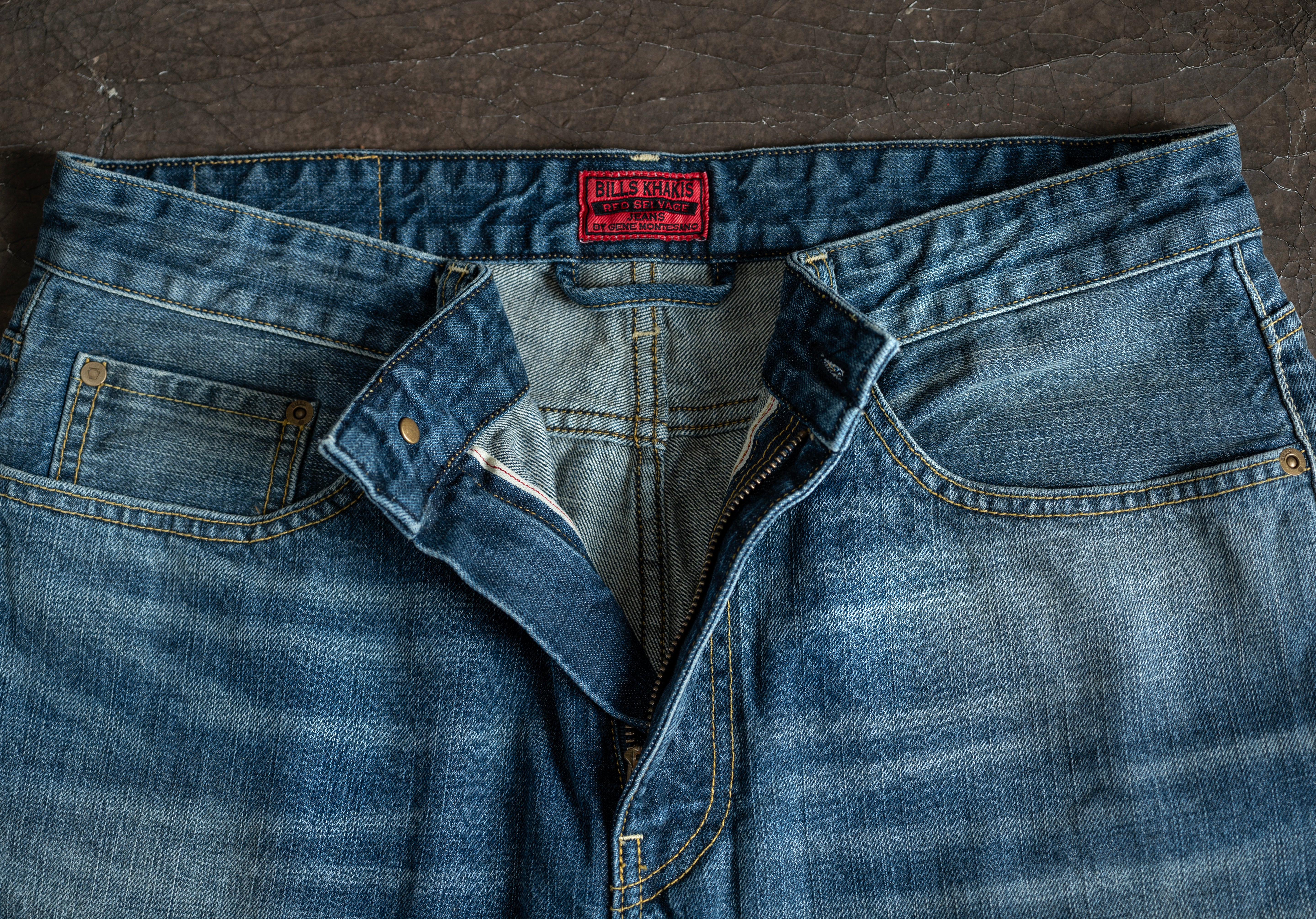 Small Batch – Red Selvage Denim – Straight Fit