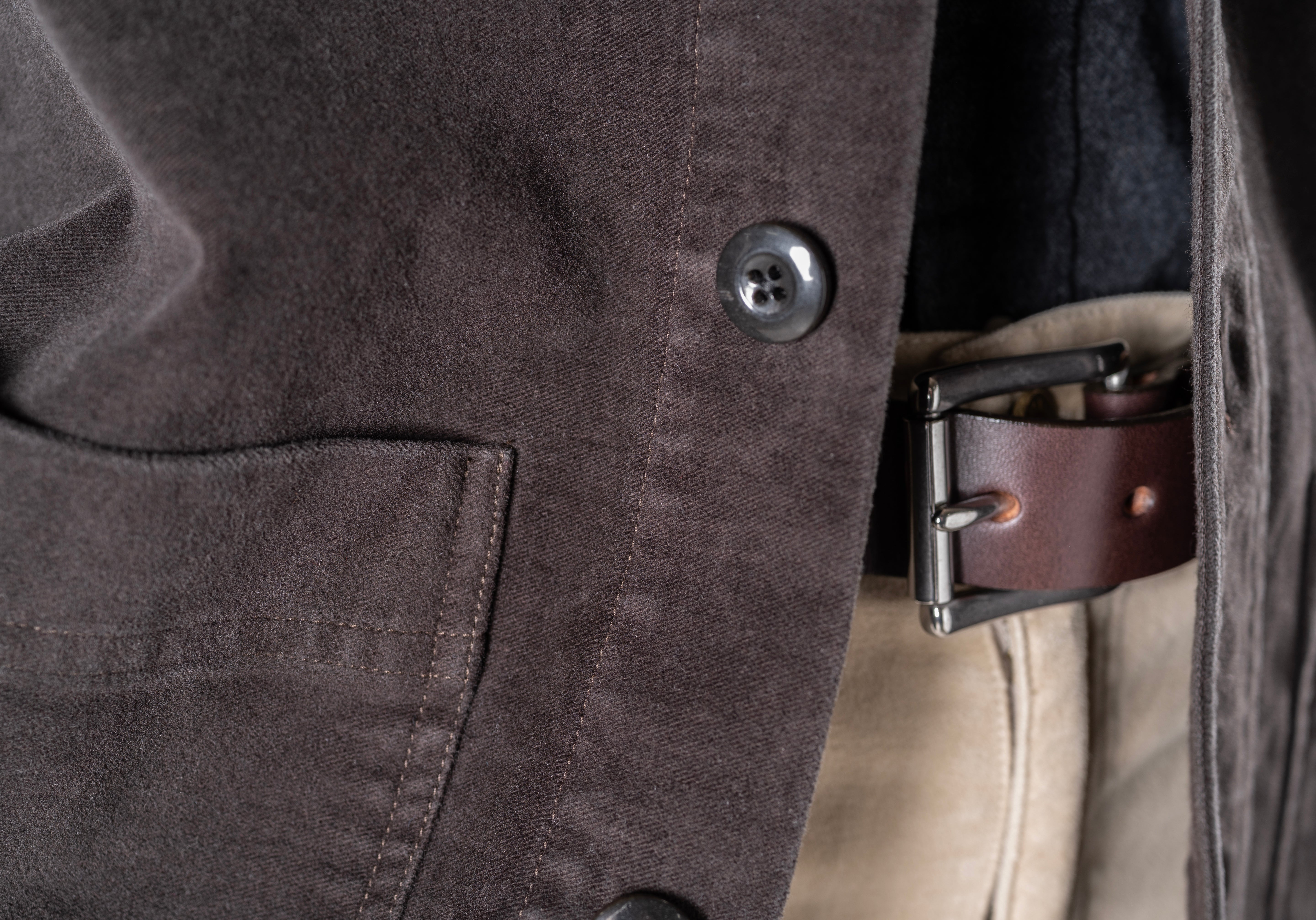 Chore Jacket – Classic Fit – Washed Moleskin