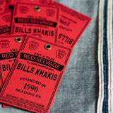 Small Batch – Red Selvage Denim – Straight Fit