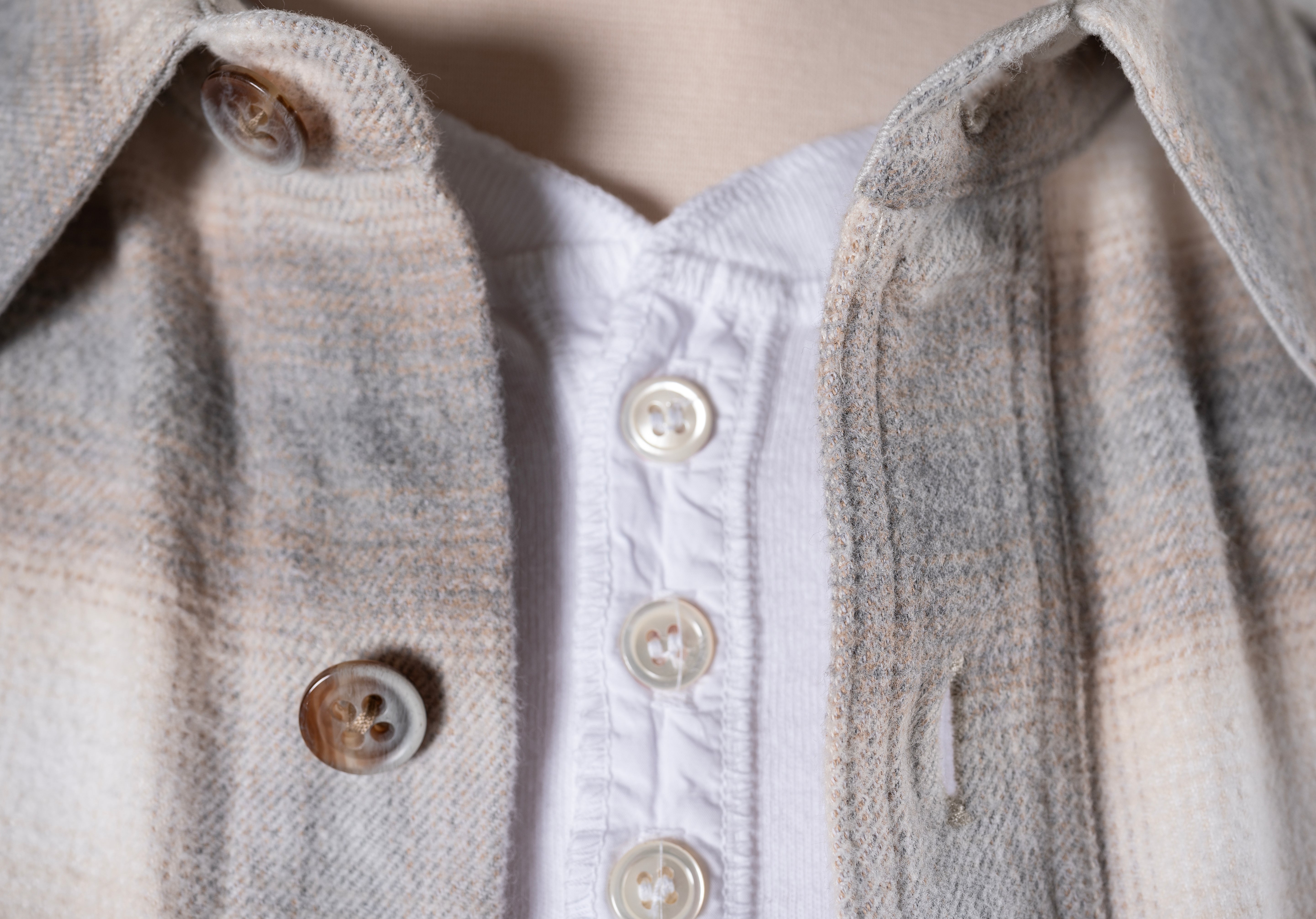 Overshirt –  Classic Fit – Ombre Flannel