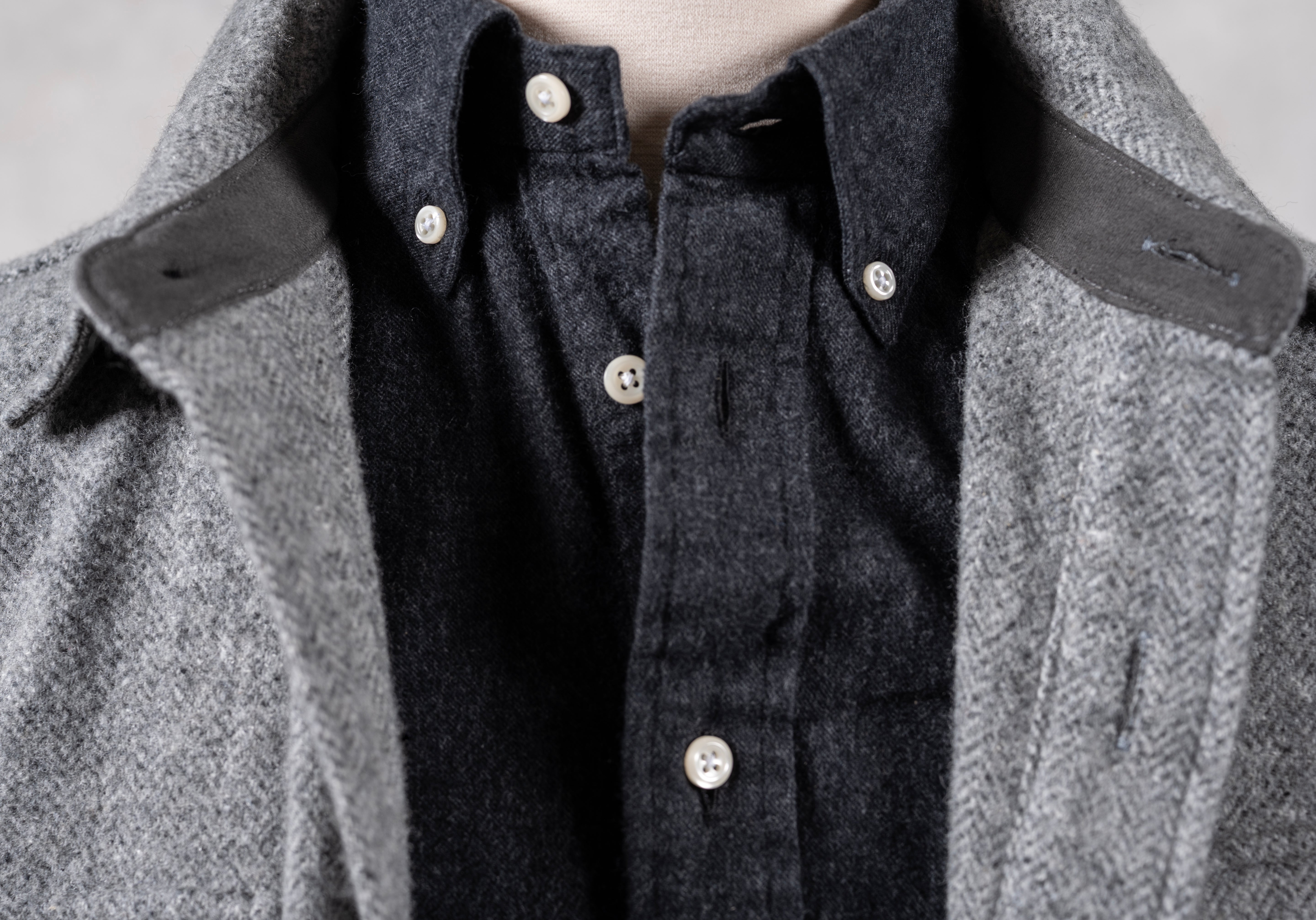 Shirt Jacket – Classic Fit – Wool Herringbone