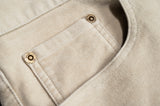 5 Pocket – Weathered Moleskin – Straight Fit