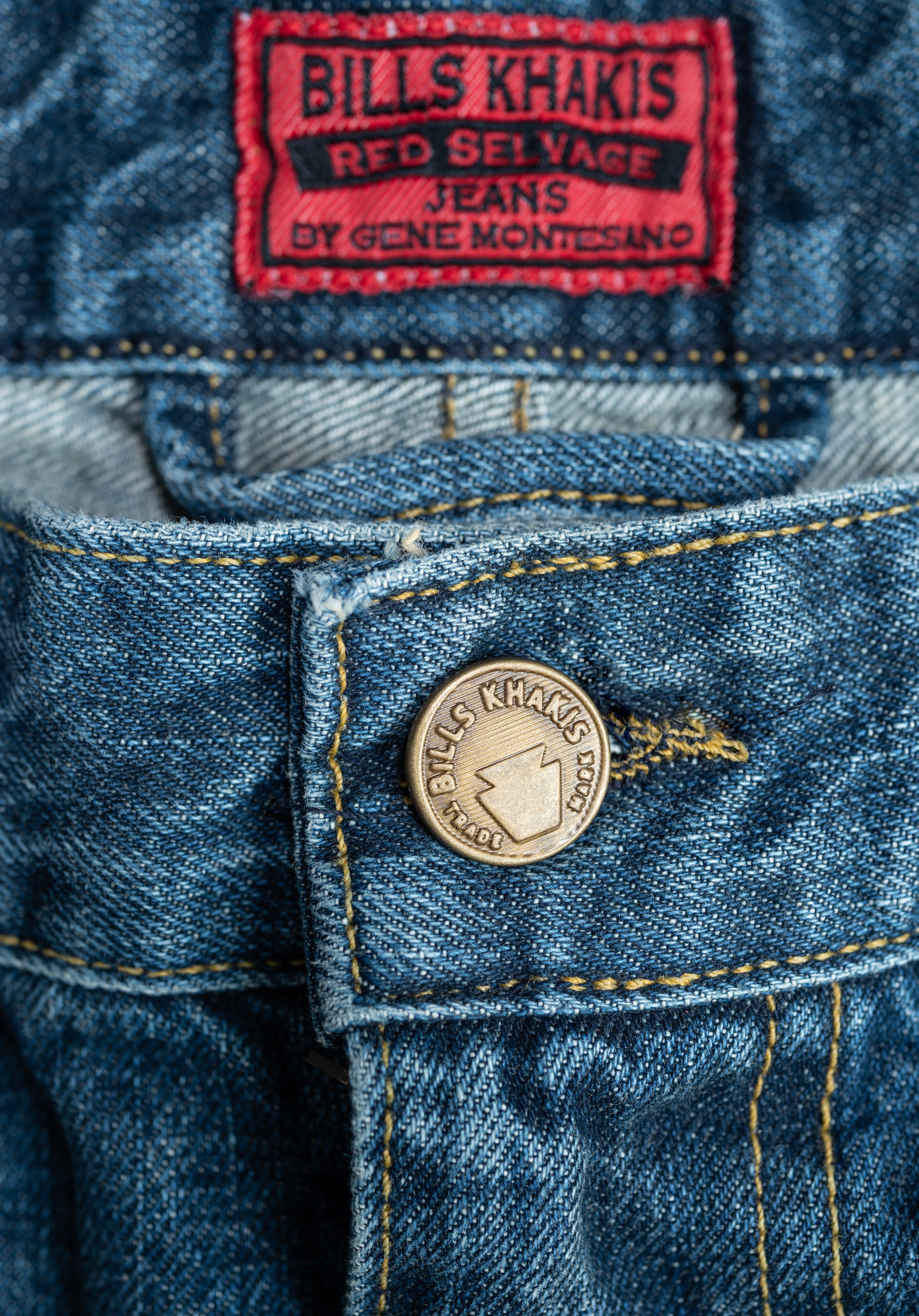 Small Batch – Red Selvage Denim – Straight Fit
