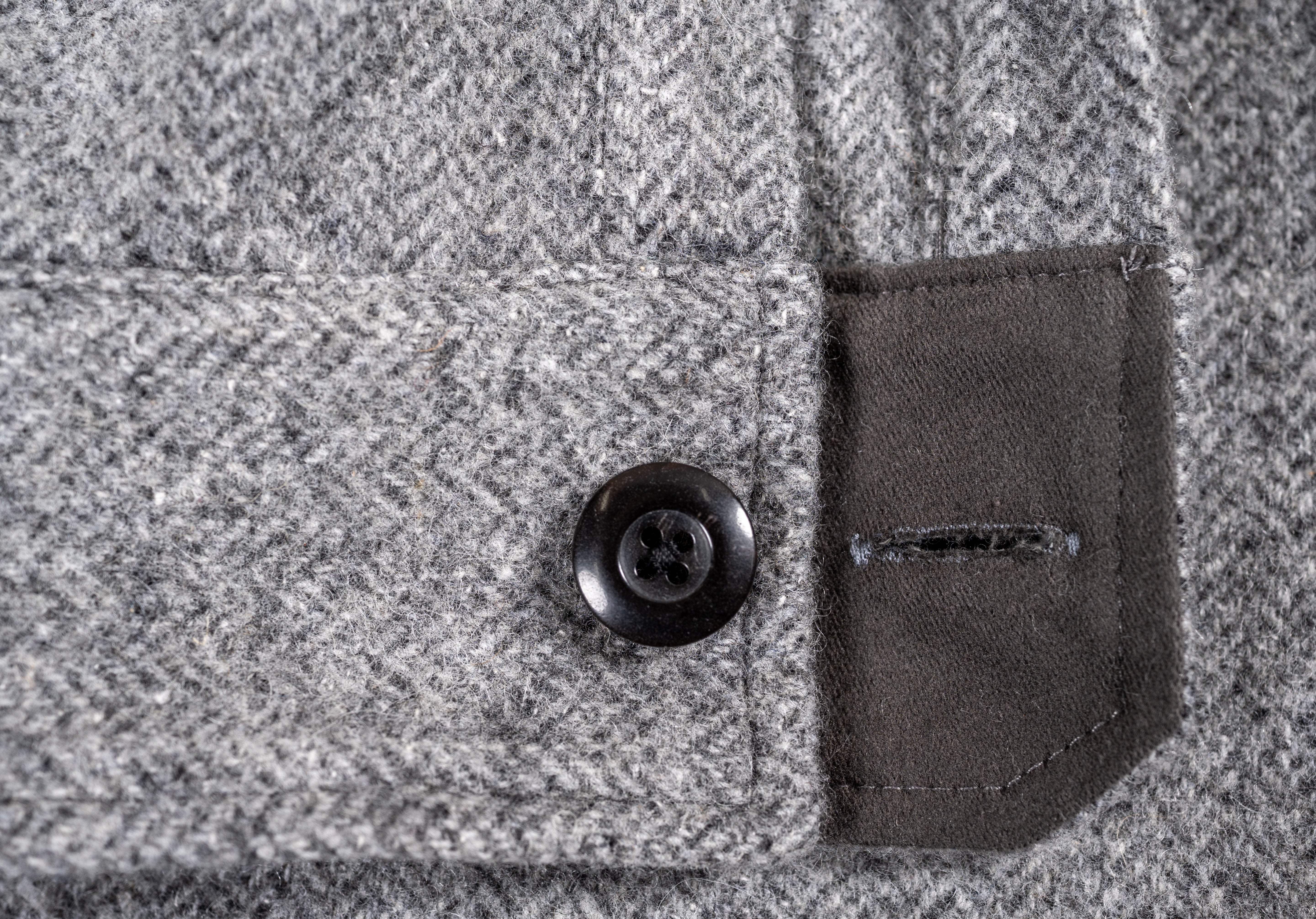 Shirt Jacket – Classic Fit – Wool Herringbone