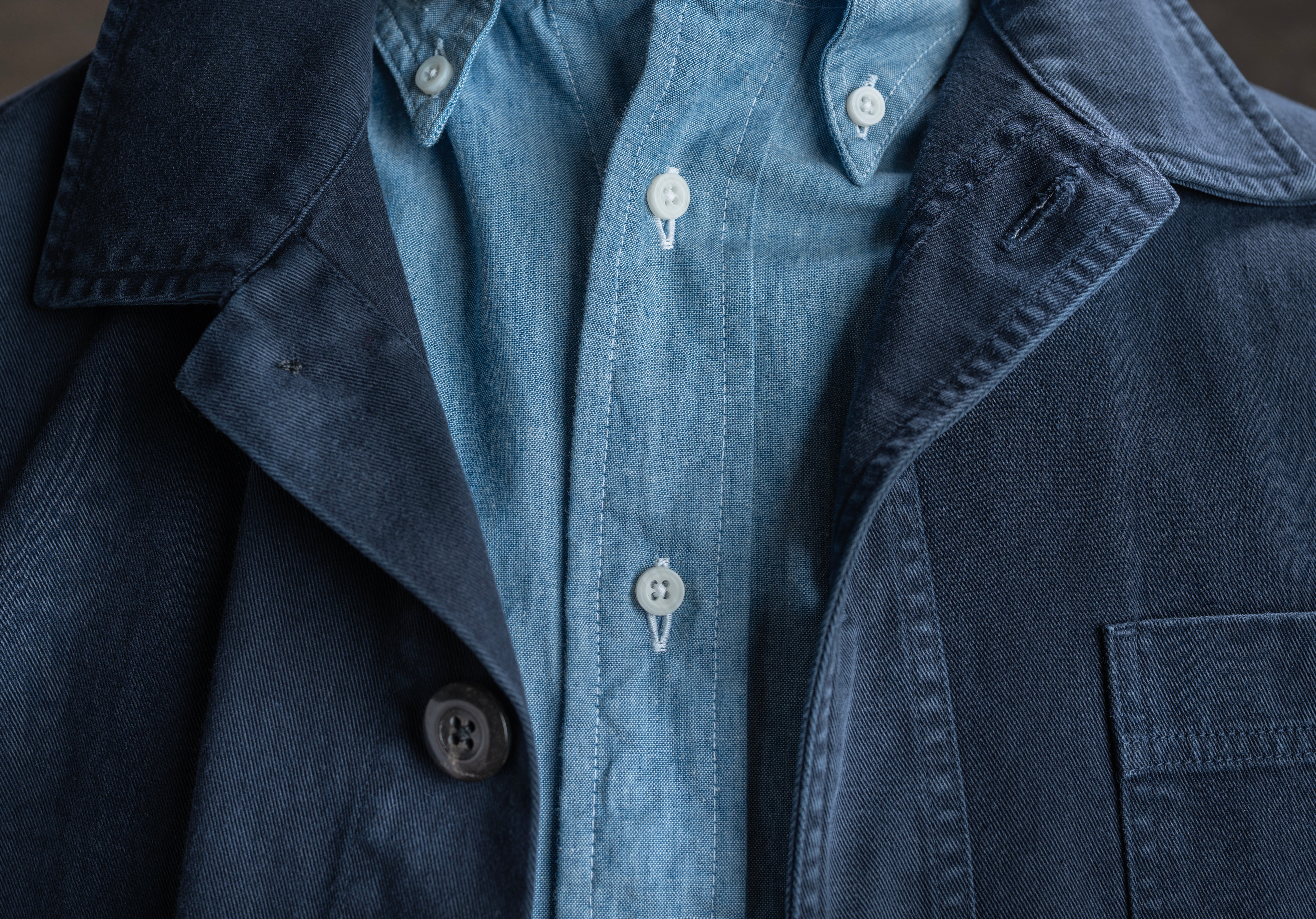 Bleached Chambray Shirt  – Standard Fit