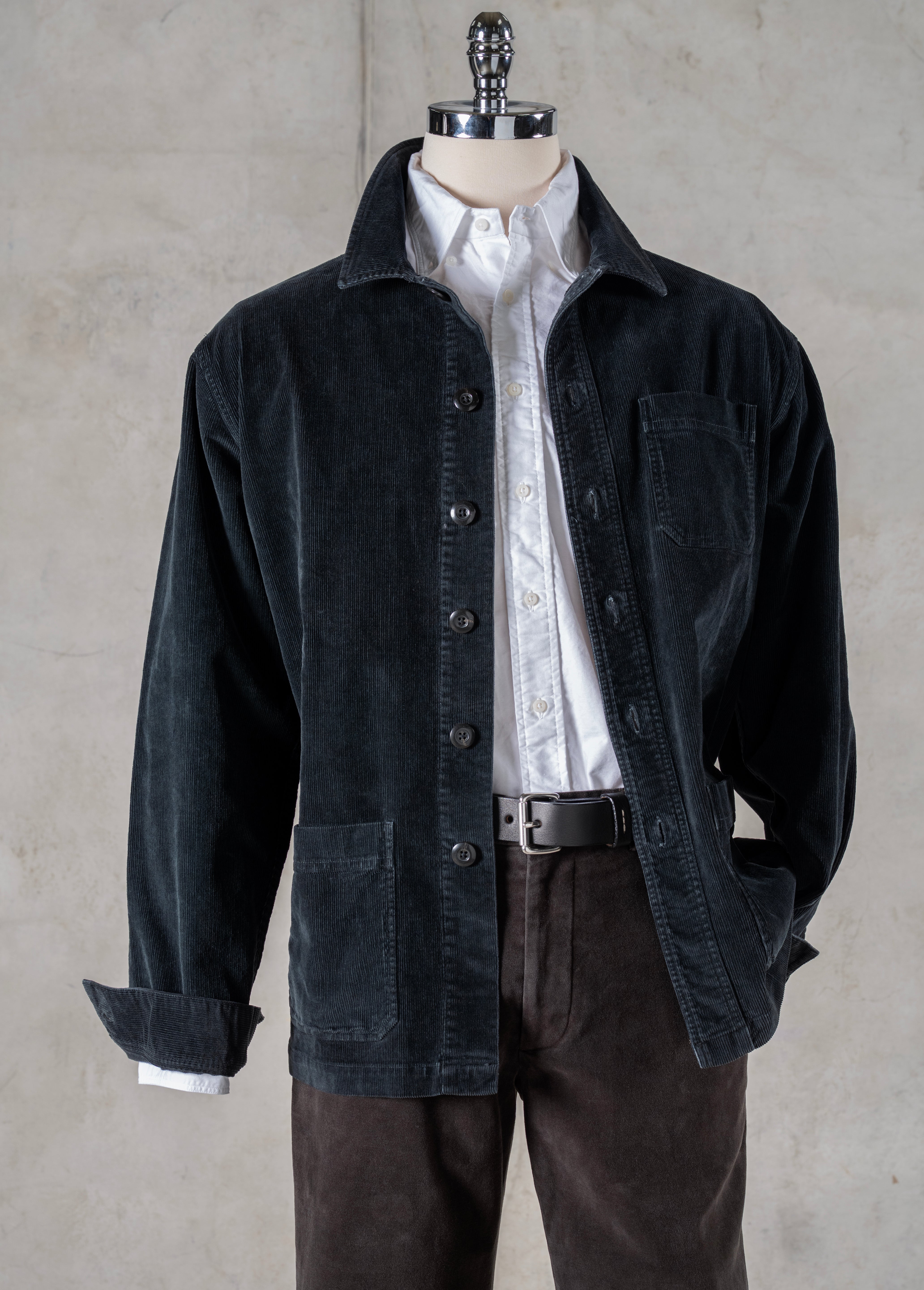 Chore Jacket – Classic Fit – Washed Corduroy