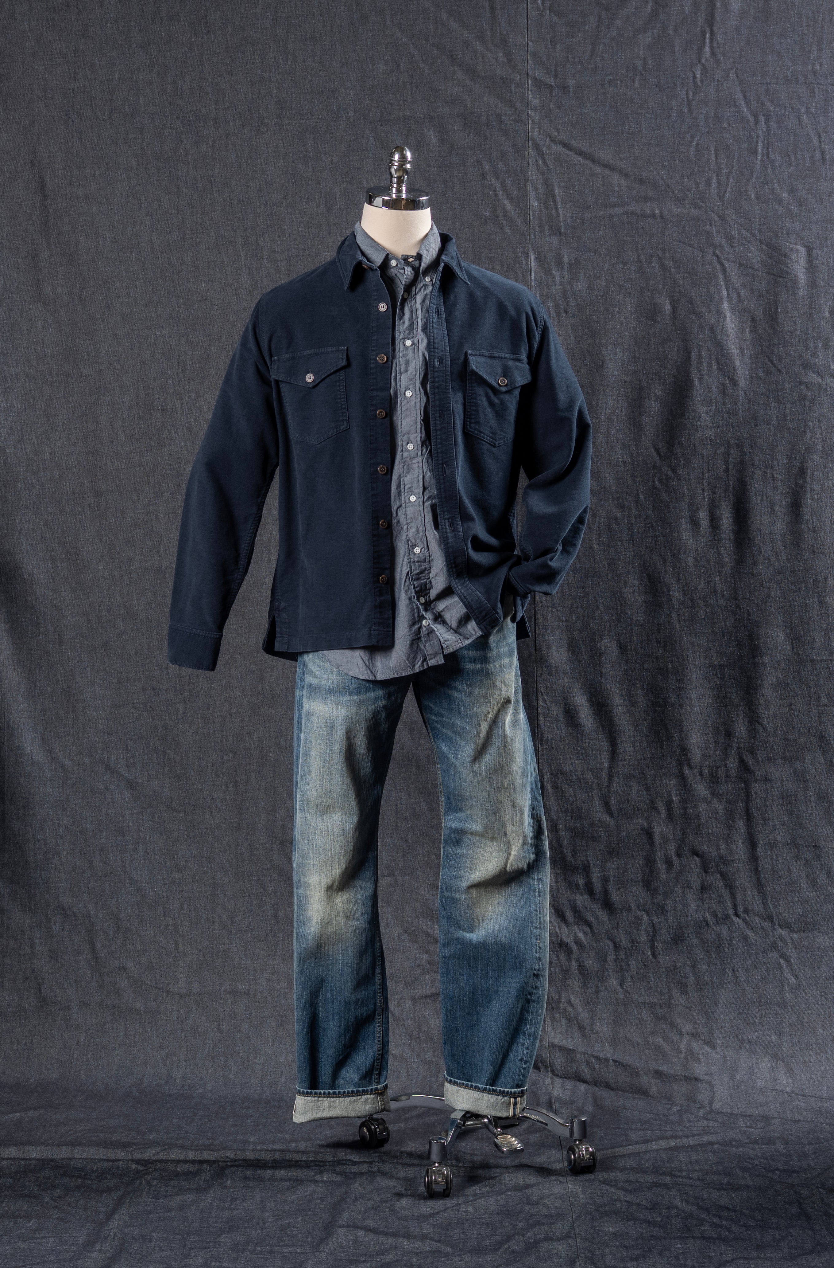 Small Batch – Red Selvage Denim – Straight Fit