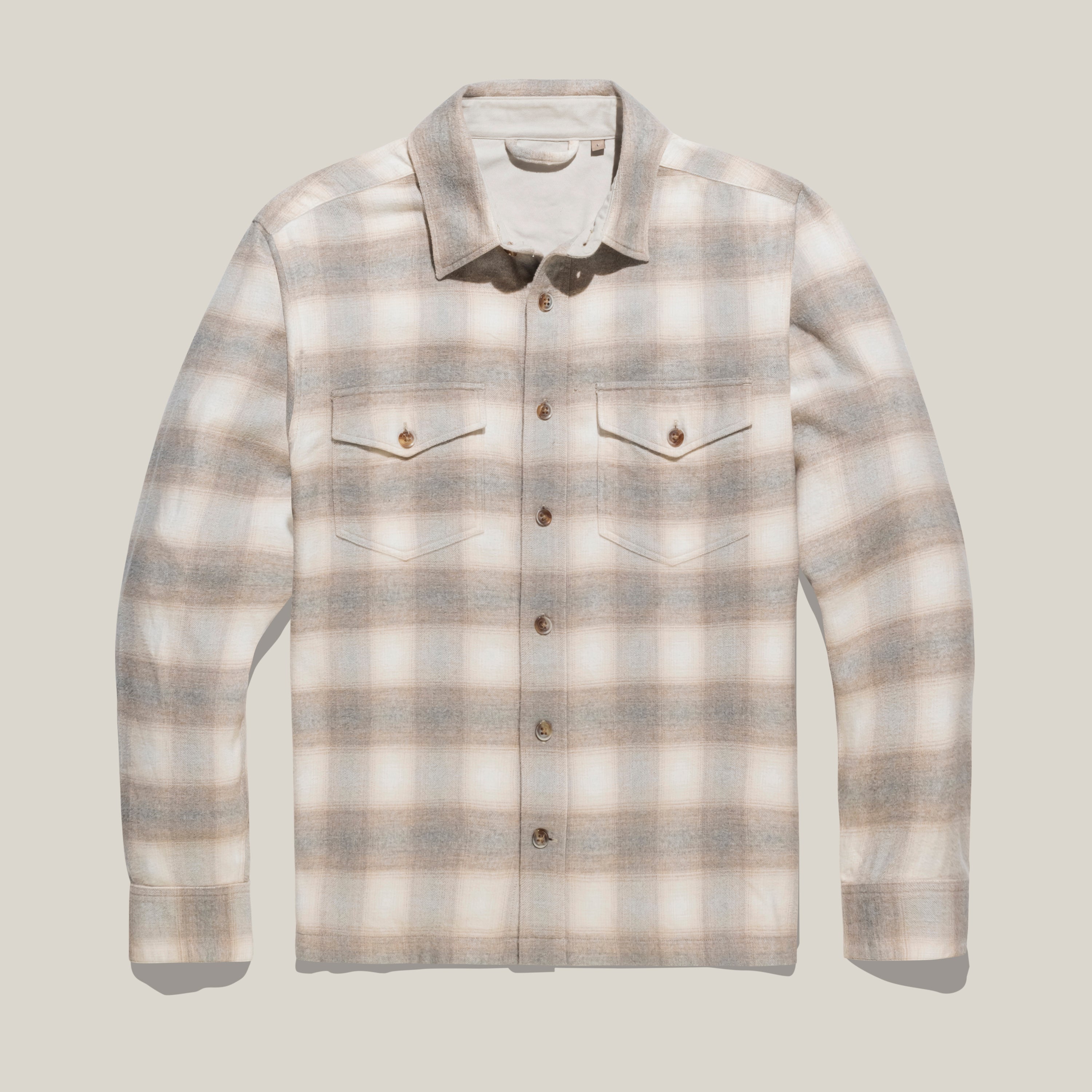 Overshirt –  Classic Fit – Ombre Flannel